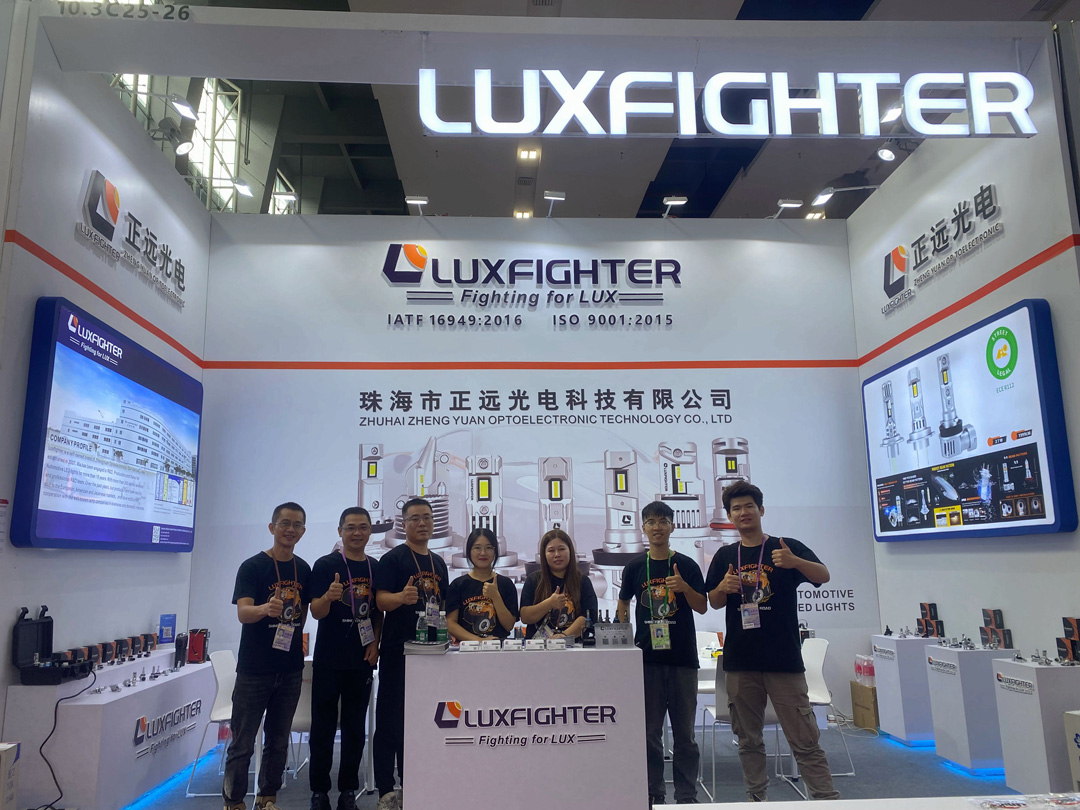 Lampu Depan LED LUXFIGHTER Canton Fair ke-134