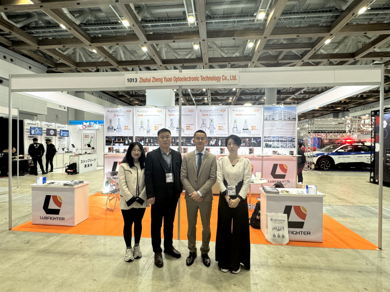 LAMPU LED MOBIL LUXFIGHTER 2024 Pameran Aftermarket Mobil Internasional Tokyo