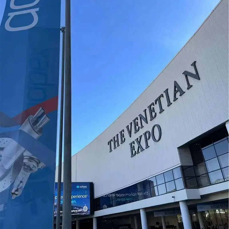 Luxfighter Car LED Headlight menampilkan di Aapex 2023 Las Vegas