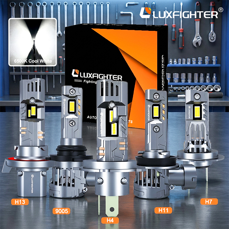 Apakah lampu depan LED hemat daya atau boros daya? Lampu mobil Luxfighter menjelaskan semuanya sekaligus